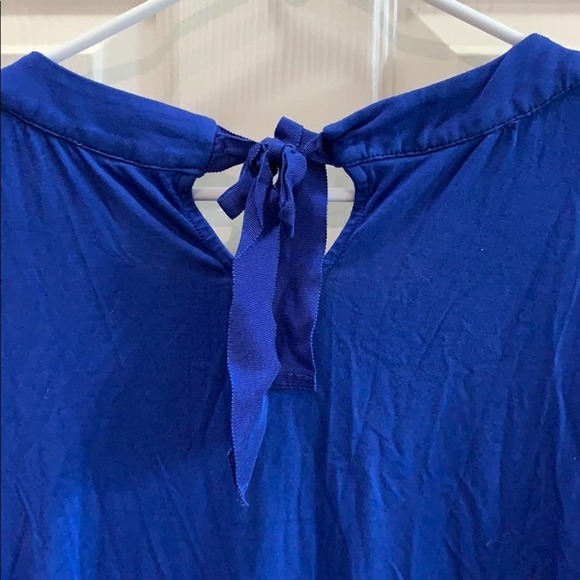 Joules blue long sleeve top size US 8 - Picture 3 of 4